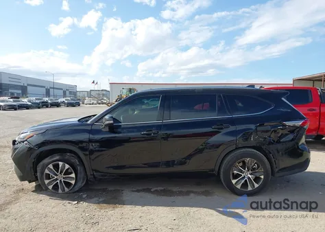 2021 Toyota Highlander Xle из США, поврежденный, VIN 5TDGZRAH0MS525916